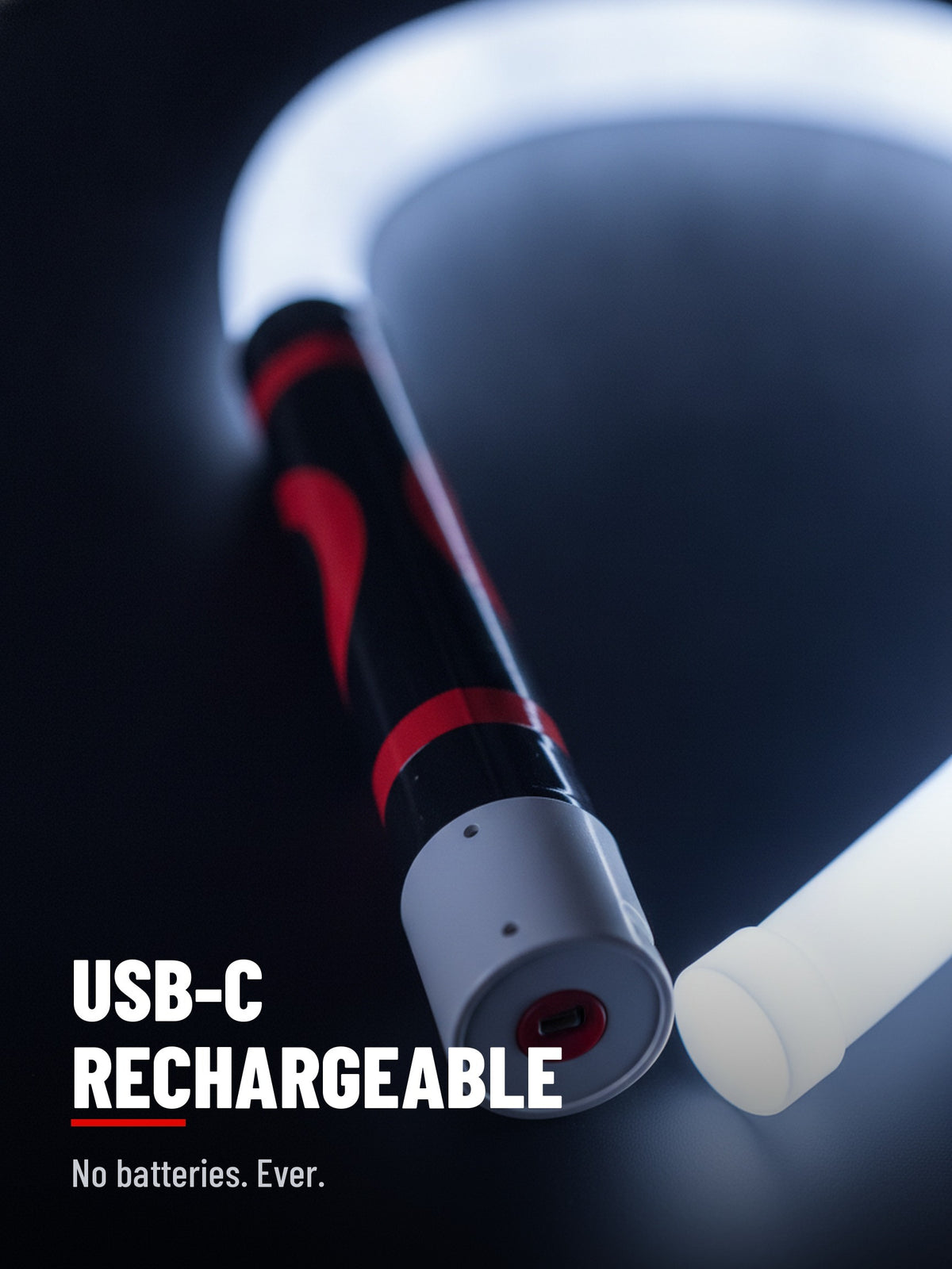 USB-C rechargeable flexible LED light